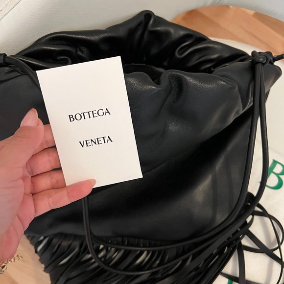 Bottega Veneta Fringe Shoulder Pouch, NEW $2800 - Picture 2 of 10